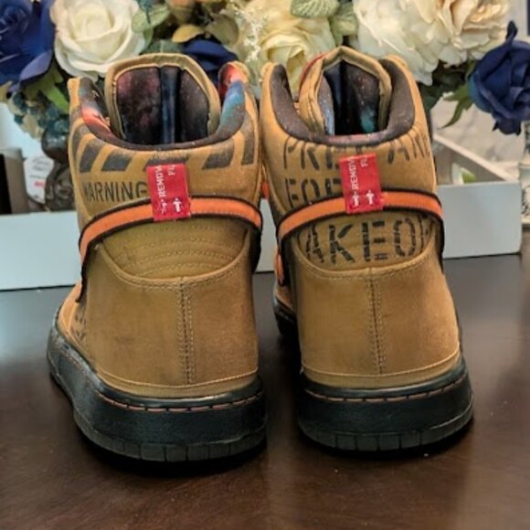 B3 NIKE Dunk Hi Premium QS Galaxy 2012 - Picture 6 of 8